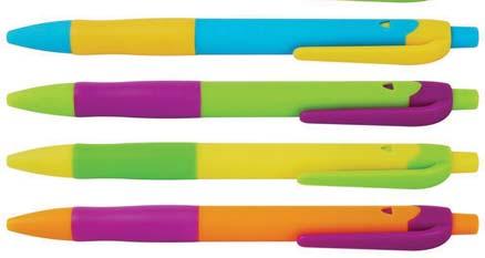 výsledkem psaní elegantní tenká stopa, typ náplně Extra 228928 barevný mix 6,60 Kuličkové pero Perro Sissy plastové kuličkové pero, trojboké ergonomické držení, stiskací mechanismus, šíře stopy 0,5