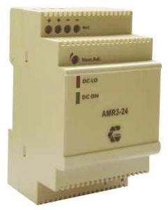 Napájecí zdroje na DIN lištu Napájecí zdroje typu AMR Napájecí zdroje na DIN lištu Pro napájení prùmyslových zaøízení Vlastnosti Napájecí rozsah 90-264V AC Nadproudová ochrana Integrovaný odrušovací