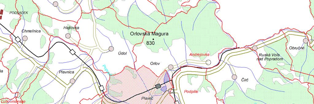 Katastrálne územie Paveč patrí na základe územno-správneho členenia do Prešovského kraja, okresu Stará Ľubovňa, regiónu Zamagurie.