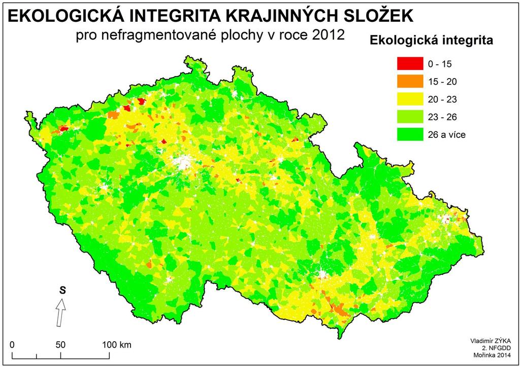 Vladimír Zýka: Fragmentace krajiny ČR dopravními stavbami - vývoj, současný stav a