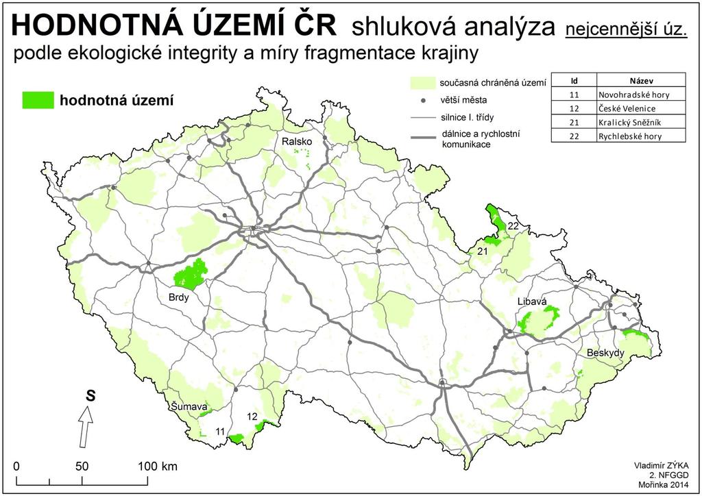 Vladimír Zýka: Fragmentace krajiny ČR dopravními stavbami - vývoj, současný stav a