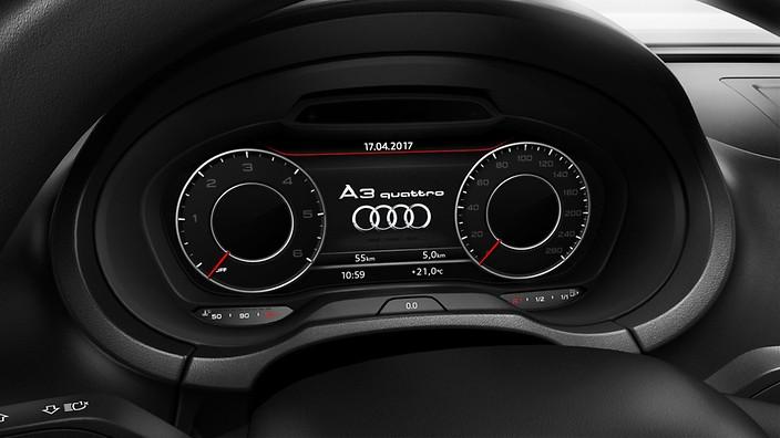 interface 9 90 $S59S8 Audi virtual cockpit digitální zobrazení sdružených přístrojů/navigace /MMI 12,3" TFT-display pro paket Lifestyle 13 00 PNQ $XW1XW Multifunkční