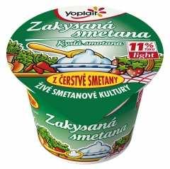 ná smetana firmy Yoplait Yoplait Czech, a.s. Název Extra light zakysaná 8% Zakysaná smetana 11% Výživové tvrzení light light Výživové hodnoty ve 100g: Energie 420kJ / 101kcal