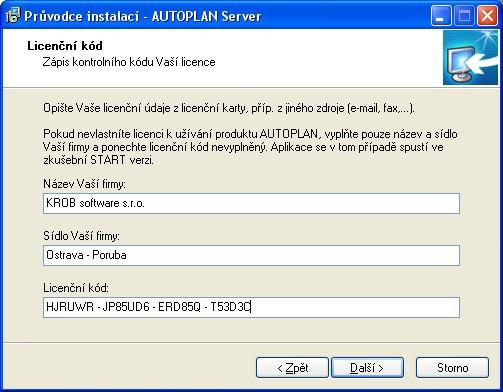 V dalším kroku se dle zapsaného kódu nabídne instalace aplikace Kniha jízd a aplikace Cestovní příkazy V dalším kroku si můžete vybrat mezi expresní a volitelnou instalací.