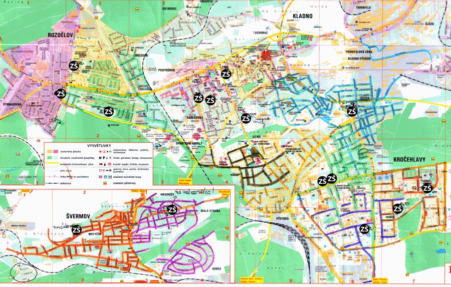 Kladno příklad segregační praxe skrz školské spádové obvody