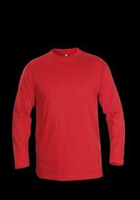 modrá/royal blue H13201 červená/red tričko s krátkým rukávem, výstřih do V, 100% bavlna, 160 g/m 2, v