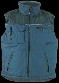 PRACOVNÍ ODĚVY / Workwear RIPSTOP _CLOTHES HS5GRIP modro-černá vesta, svrchní materiál 100% polyester