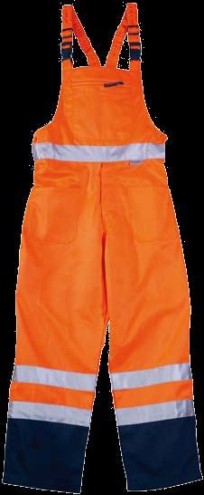 HS7PAJP žlutá /yellow HS7PAOP oranžová /orange výstražné kalhoty, svrchní materiál 60% bavlna/ 40%