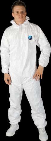 PRACOVNÍ ODĚVY / Workwear TYVEK CLASSIC H9001 _CLOTHES jednorázový ochranný oděv s kapucí, netkaný polypropylen, antistatický, bez silikonu disposable protective coverall with hood, non-woven