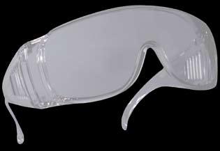Ochrana zraku / Eye protection V1011E Zorník / Lens Norma / Standard E4012 čirý clear ochranné brýle, polykarbonátové straničky, polykarbonátový zorník safety glasses, polycarbonate temple,