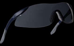 Ochrana zraku / Eye protection V7000 E4006 Zorník / Lens čirý clear ochranné brýle, nylonové straničky, protiskluzová úprava konce straniček, polykarbonátový zorník, nemlživý, úprava proti