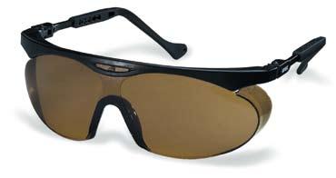 Ochrana zraku / Eye protection SKYPER 9195.265, 9195.078 E1079 E2036 Zorník / Lens čirý, nemlživý, náhradní zorník 9195.255, UV 2-1.