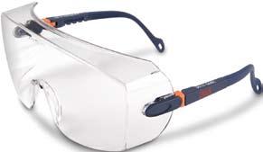 _BRÝLE Ochrana zraku / Eye protection 2800, 2802, 2805 E3062 E3063 E3064 Zorník / Lens čirý clear žlutý amber IR5 svařovací IR5 welding Norma / Standard ochranné brýle, nastavitelná délka straniček,