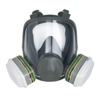 _MASKY Ochrana dýchacích cest / Respirators POLOMASKA 6000, CELOOBLIČEJOVÁ MASKA 6800 6100/S, 6200/M, 6300/L F2006/S, F2006/M, F2006/L 6800 F3001/M polomaska,