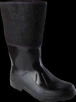 OBUV / Shoes GUMOFILC _OBUV Svršek / Upper Podešev / Sole EN 20 347 G3041 guma/filc/bavlna rubber/felt/cotton gumová