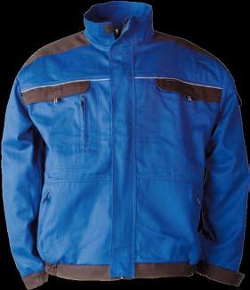 PRACOVNÍ ODĚVY / Workwear COOL TREND COOL TREND 101 H8100 _CLOTHES montérková blůza modrá, nadstandardní kvalita materiálu, dvě horní kapsy na suchý zip, jedna menší kapsa na telefon na zip, 100%