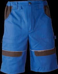 PRACOVNÍ ODĚVY / Workwear COOL TREND COOL TREND 301 COOL TREND 401 H8102 H8150 Prodloužené / Extended montérkové kalhoty modré s laclem, nadstandardní kvalita materiálu, zesílená
