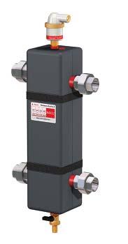 Flexbalance - hydraulické vyrovnávače dynamických tlaků 15 Pro vyrovnání hydraulického tlaku v topných systémech sestávajících se z