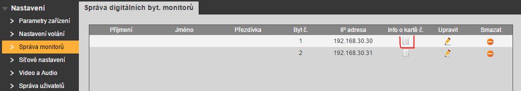 6. SPRÁVA ID KARET A PARAMETRY ODEMKNUTÍ 6.