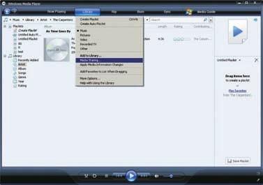 F Přenos hudebního streamu ze zařízení UPnP/PC Můžete vysílat hudební stream do MCi500H z připojeného UPnP zařízení, např.