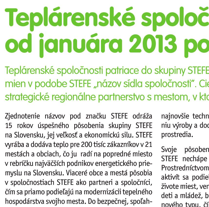 GE 13-11 STRANA - 06 SLUŽY 83-0029 Občianska riadková inzercia po novom Ako sme vás informovali už v minulom čísle, riadkovú inzerciu si môžete od teraz podať cez SMS.