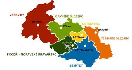 Všeobecné informace o kraji Plocha 5427 km 2 Populace 1.211 mil. obyvatel Hustota populace 224 obyvatel/km 2 Administrativní centrum Ostrava (292 681 obyv.