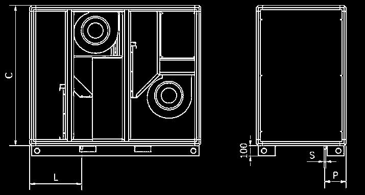 D/DI/DC/DX Model A B C D E F G H I L P S Ø RADB, RADT 1 1 68 68 1 18 237 47 37 237 34 11 4 1 1/2" 25 RADB, RADT