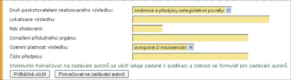 12 MOJE PUBLIKACE Obrázek 58 Poskytovatelem realizované výsledky (právní předpisy, normy) Obrázek 59 Překlad dení návaznosti překladu na odbornou knihu.