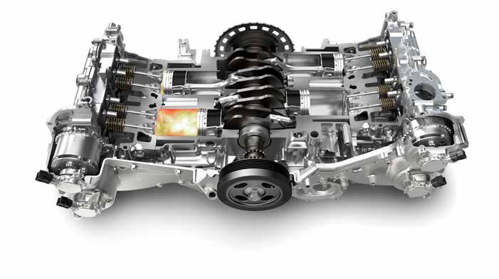 SYMETRICKÝ POHON VŠETKÝCH KOLIES PREVODOVKA LINEARTRONIC CVT: Preraďte na vyššiu úroveň. Trakcia za každých podmienok.