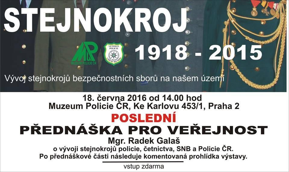 policejní škole MV v Praze, na mezinárodní konferenci policejních historiků v Bratislavě či na Univerzitě Karlově.