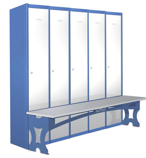ŠATNY LAVICE S K Ř Í Ň K Y S LA V I C Í 25 CM Finish Description Reference Cena Kč WEIGHT Initial locker changing room bench of 25 cm G512591 1998 24,05 Galvanized Extension locker changing room