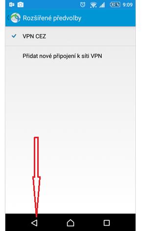 Kolonku Rozšířené předvolby ponechte beze změny.