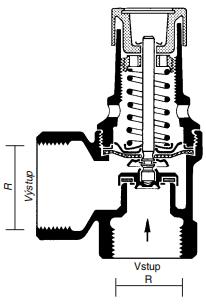 C.4 Návrh zabezpečovacího zařízení C.4.1 Návrh pojistného ventilu Pojistný výkon Q P = 68,5 kw Výtokový součinitel ventilu α V =