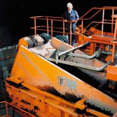 několika třídicími palubami určený pro vysoké rychlosti posuvu a malé rozdíly zrnitosti