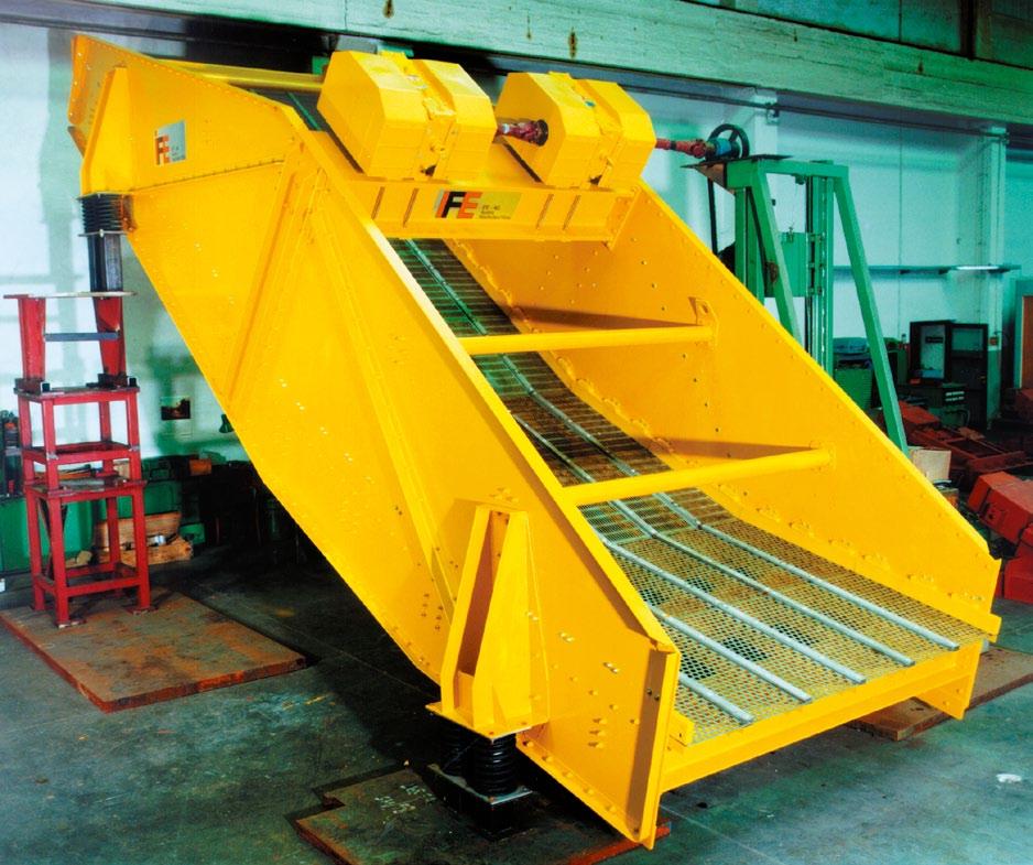 motion vibrating screens, IFE offers special screening