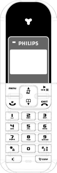 CS Popis sluchátka Váš SE435 LCD displej Sluchátko Navigační tlačítka Nahoru/ Dolu Stavová kontrolka Tlačítko nabídky/ Levé rychlé tlačítko Pravé rychlé tlačítko / tlačítko seznamu opakovaného