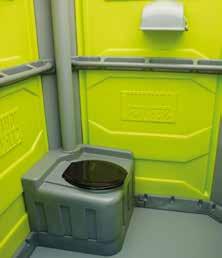 odvoz toalet dle individuálních potřeb Celková velikost: Délka 3 800 mm Šírka 1 670 mm Výška 1690 mm