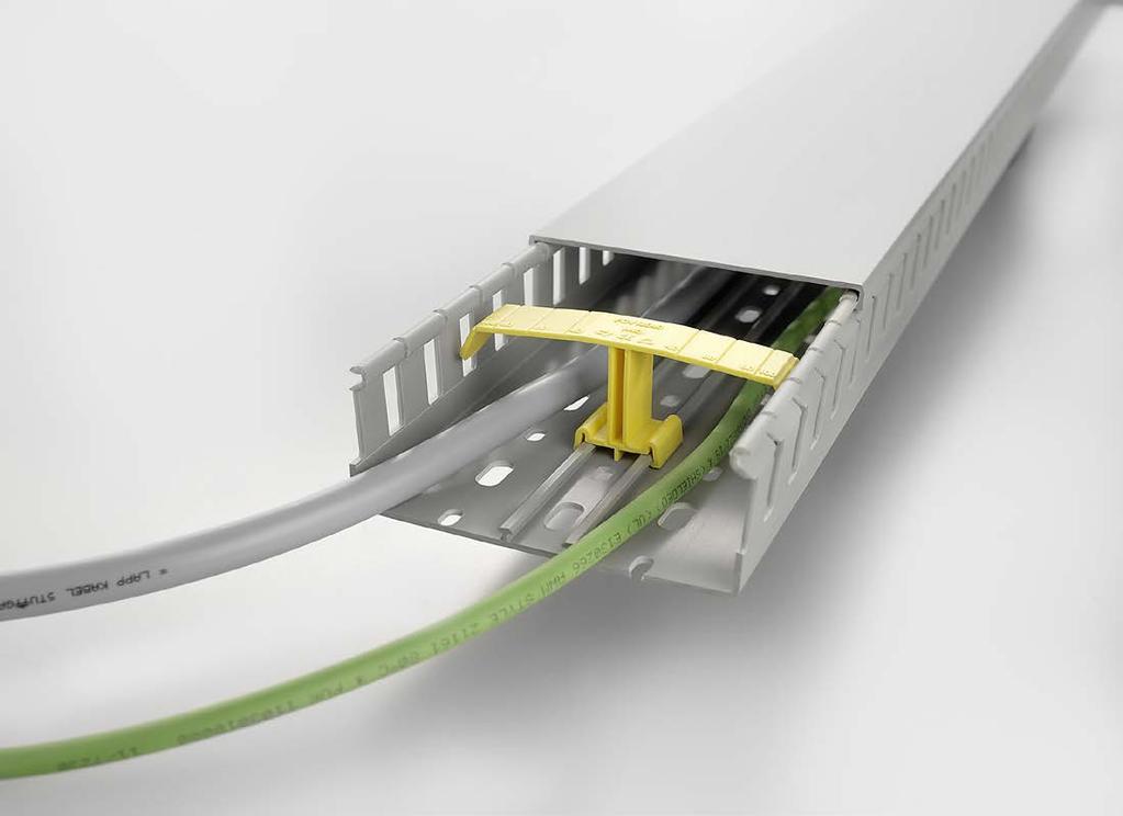 Kompletní systém s přidanou hodnotou Weidmüller kabelové žlaby Ušetřete čas a peníze díky rychlé a snadné instalaci a vysoké flexibilitě použití.