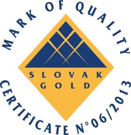 7. VÝZNAMNÉ UDALOSTI ROKU 2013 Program CENKROS plus druhýkrát získal ocenenie Slovak Gold Stavebný softvér CENKROS plus oceňovanie a riadenie stavebnej výroby bol už po druhý raz ocenený Zlatou