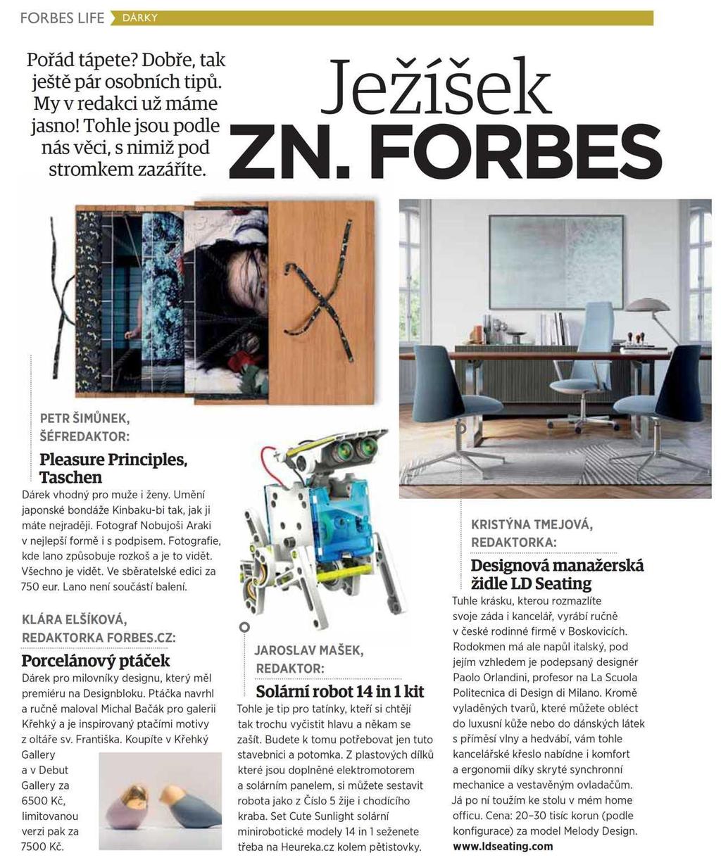 Forbes Česko Ježíšek ZN. FORBES 7.12.2017 Forbes Česko str.
