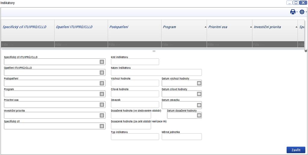 Indikátory Do Zprávy o plnění ISg jsou načítány údaje o plnění projektových indikátorů na základě informací z realizovaných integrovaných projektů.