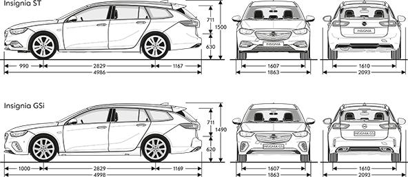 Vnější rozměry Rozvor 2829 Celková délka 4986 Výška bez nákladu (mm) 1500 Šířka se sklopenými / nesklopenými zrcátky (mm) 2093 / 1941 Poloměr otáčky (ode zdi ke zdi / od obrubníku k obrubníku) (m)