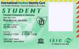 Identifikační karty ISIC / UP patří mezi doklady o studiu dle zákona 111/1998 Sb.
