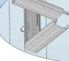 81 Vyrovnaná skla u výrobku pøedstavují : - horní hrana pevných dílù skel je v jedné rovinì obr.