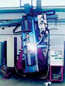 Nanášacie automaty HELIWELD 4. Hranový zvárací automat CONWELD 5. Kruhový zvárací automat ROTAWELD 6.