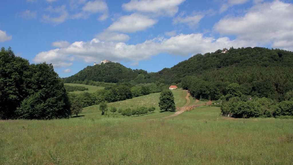 Buchlov s Barborkou v Chřibech (JH) Geomorfologie Zlínský region se vyznačuje rozmanitým povrchem od rovin a nížinných pahorkatin až po vrchoviny Chřibů, Vizovické vrchoviny a Hostýnsko-vsetínské