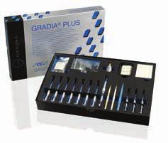 GC GRADIA PLUS GRADIA PLUS Layer Set 901048: 5 Gradis Plus Opaque 2ml (O-Base, OA, OB, OC, OD), 14 Gradia Plus Paste Heavy Body 3,3 ml (HB-DA1, HB-DA2, HB-DA3, HB-DA3.