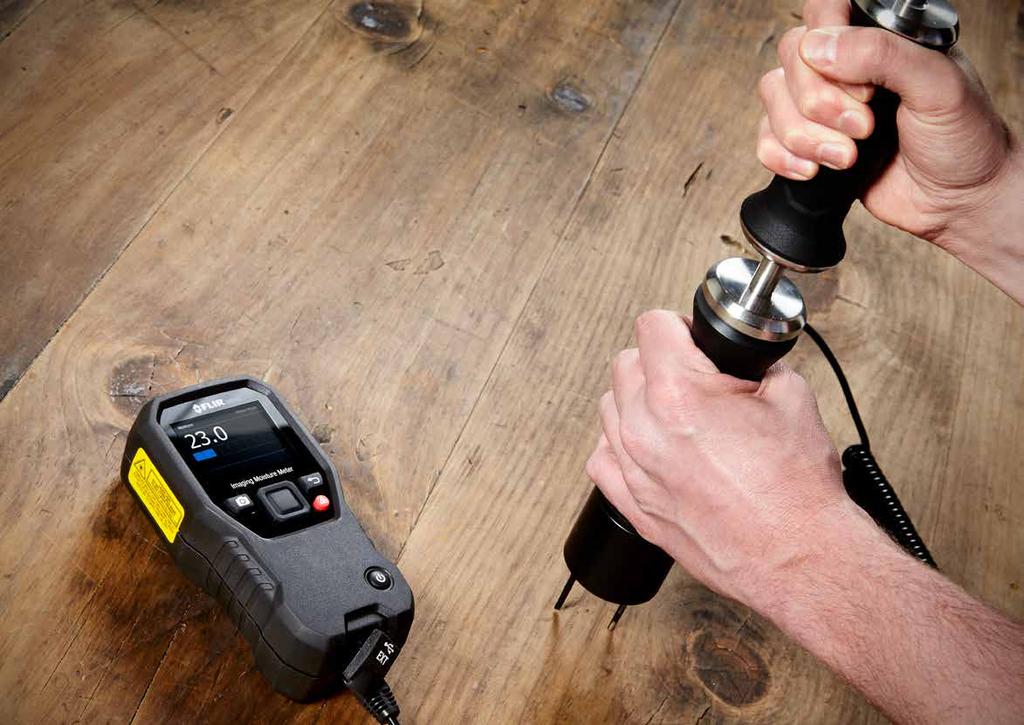 SADY PRO MĚŘENÍ VLHKOSTI OD FLIR JSOU KOMPLETNÍM ŘEŠENÍM SADY PRO MĚŘENÍ VLHKOSTI OD FLIR JSOU KOMPLETNÍM