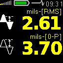 5 khz - 5 khz, 5 khz - 16 khz.