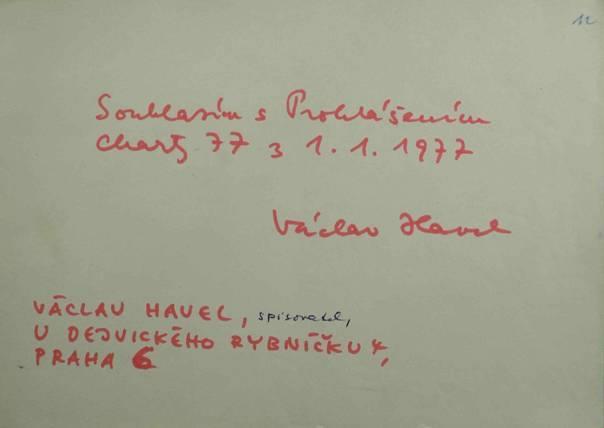 imali su tekst proglasa i upute kako potpisati. Nekima nisu dopustili da se potpišu, studentima, mlađima od 18, oboma supružnicima s djecom.